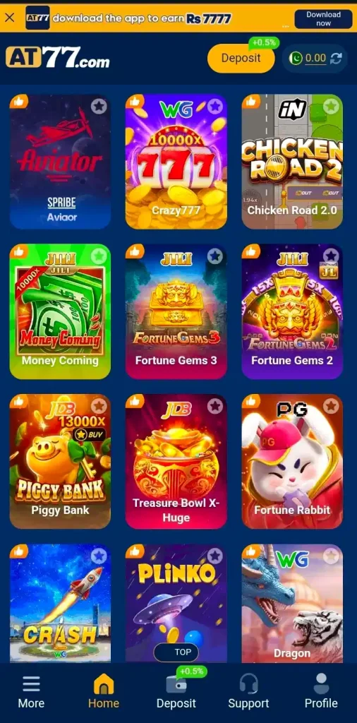 ATT 77 Game Casino