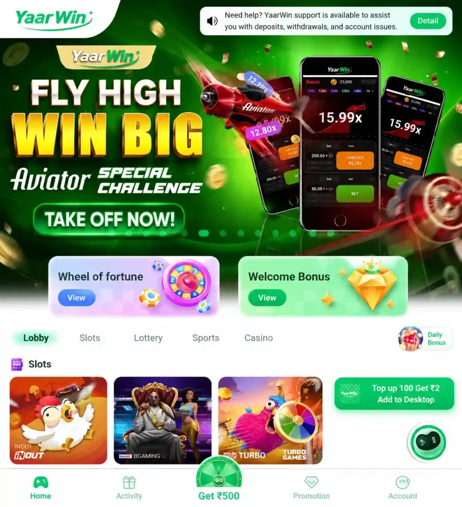 Yaar Win Download (Best Earning App) Free For Android 2026