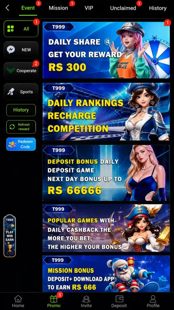 T999 Game APP Download for Android & iOS Online Earning APK